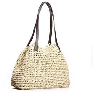 New Straw Beach Bag Tote
